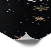 レトロヴィンテージクリスマスアートデコレディーポスター ポスター (角)