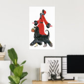 レトロヴィンテージクリスマスアートデコールポスター ポスター (ホームオフィス)