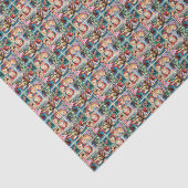 レトロヴィンテージクリスマスウィンドウショッピング 薄葉紙 (詳細)