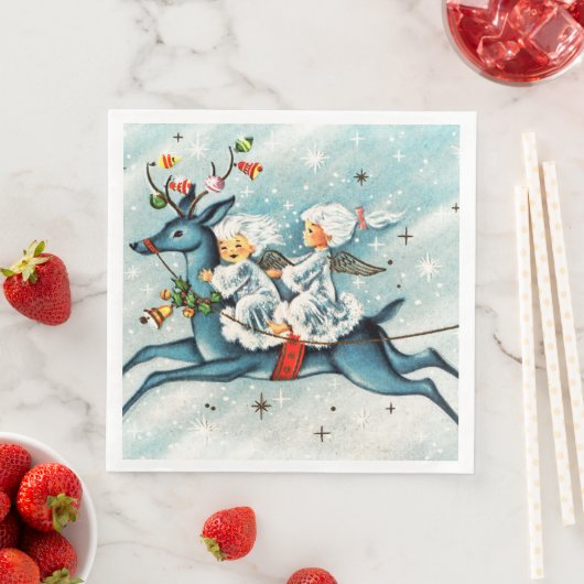 レトロヴィンテージクリスマスエンジェルズホリデイ (インサイチュ)