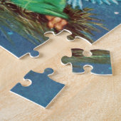 レトロヴィンテージクリスマスエンジェルズホリデイ ジグソーパズル (側面)