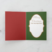 レトロヴィンテージクリスマスエンジェルズ追加文字カード シーズンカード (内部)