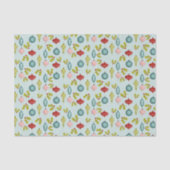 レトロヴィンテージクリスマスオーナメント 薄葉紙 (正面)