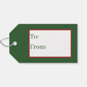 レトロヴィンテージクリスマスキャッツホリデイ ギフトタグ (裏面横)