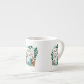 レトロヴィンテージクリスマスサカッコいいンタグリーティング エスプレッソカップ (正面右)