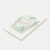 レトロヴィンテージクリスマスサカッコいいンタグリーティング ポストイット (アングル)