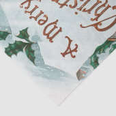 レトロヴィンテージクリスマスサカッコいいンタグリーティング 薄葉紙 (詳細)