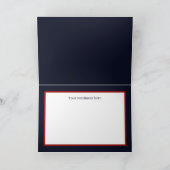 レトロヴィンテージクリスマスサンタアド気持ち シーズンカード (内部)