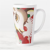 レトロヴィンテージクリスマスサンタトナイダー カフェラテマグ (右)