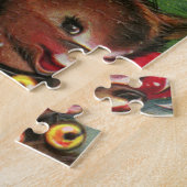 レトロヴィンテージクリスマスサンタホリデイ ジグソーパズル (側面)