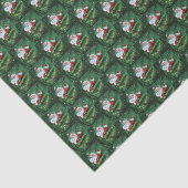 レトロヴィンテージクリスマスサンタホリデータイル 薄葉紙 (詳細)