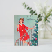 レトロヴィンテージクリスマスシスター追加メッセージ シーズンカード (スタンド正面)