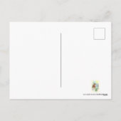 レトロヴィンテージクリスマスディアホリディポストカード シーズンポストカード (裏面)