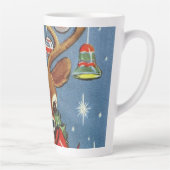 レトロヴィンテージクリスマストインデアホリデイ カフェラテマグ (右)