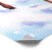 レトロヴィンテージクリスマストインデナーポスター ポスター (角)