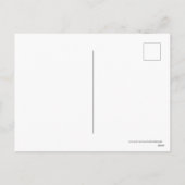 レトロヴィンテージクリスマストインデナー シーズンポストカード (裏面)