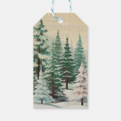 レトロヴィンテージクリスマストリオスタイルJ ギフトタグ (裏面)