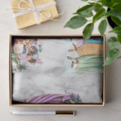 レトロヴィンテージクリスマスパーティーレディース 薄葉紙 (ギフト)