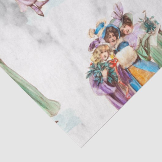 レトロヴィンテージクリスマスパーティーレディース 薄葉紙 (詳細)