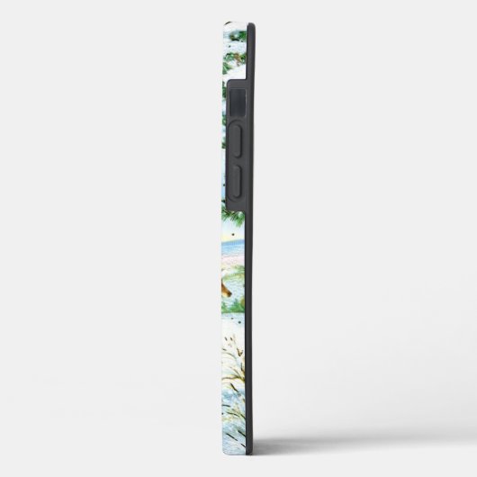 レトロヴィンテージクリスマスファームホリデー Case-Mate iPhoneケース (裏面 / 左)