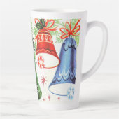 レトロヴィンテージクリスマスベルズホリデイ カフェラテマグ (右)