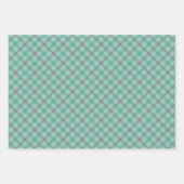 レトロヴィンテージクリスマスホリデイ ラッピングペーパーシート (正面3)