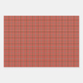 レトロヴィンテージクリスマスホリデーギフト ラッピングペーパーシート (正面2)