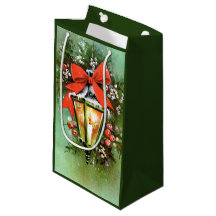 レトロヴィンテージクリスマスラップホリデーパーティバッグ