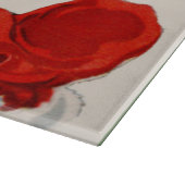 レトロヴィンテージクリスマス雪だるまのカッティングボード カッティングボード (角)