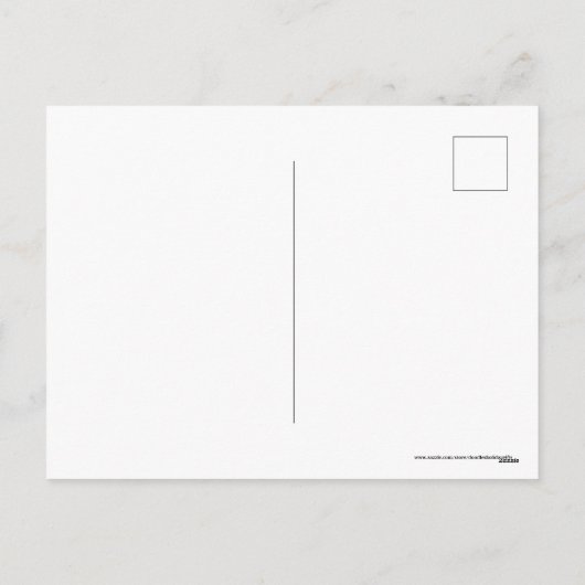 レトロヴィンテージクリスマス雪だるまファミリーホリデイ シーズンポストカード (裏面)