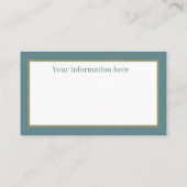 レトロヴィンテージクリス飛んでいるマスサンタ 名刺 (裏面)