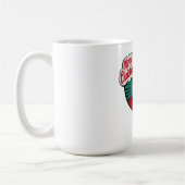 レトロヴィンテージクールサンタクロース コーヒーマグカップ (左)