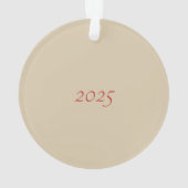 レトロヴィンテージコケットパステルベビーアニマルズバニー オーナメント (裏面)