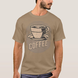 レトロヴィンテージコーヒープレミアム Tシャツ