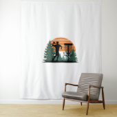 レトロヴィンテージゴルフディ遊スク タペストリー (インサイチュ)