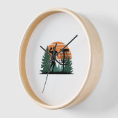 レトロヴィンテージゴルフディ遊スク 壁時計 (傾斜)