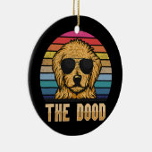 レトロヴィンテージゴールデンドルザドードギフトパパママ セラミックオーナメント (右)