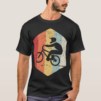 レトロヴィンテージサイクリング自転車モトクロス&レーシングB Tシャツ