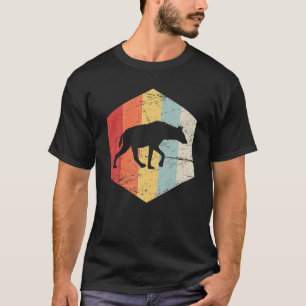 レトロヴィンテージサファリハイエナTシャツ Tシャツ