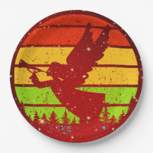 レトロヴィンテージサンセットエンジェル（ホーン付き） 9"