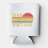 レトロヴィンテージサンセット1966誕生日 缶クーラー (正面)