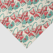 レトロヴィンテージサンタクリスマスティッシュペーパー 薄葉紙 (詳細)