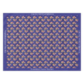 レトロヴィンテージサンタクロースクリスマスホリデー テーブルクロス (正面(横))