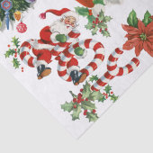 レトロヴィンテージサンタクロースホリデーギフト 薄葉紙 (詳細)