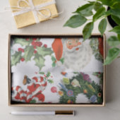 レトロヴィンテージサンタクロースホリデーギフト 薄葉紙 (ギフト)