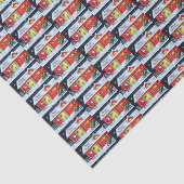 レトロヴィンテージサンタシーンホリデイ 薄葉紙 (詳細)