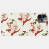 レトロヴィンテージサンタiPhone 11 Pro Max電話ケース Case-Mate iPhoneケース (裏面(横))