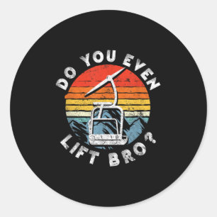 レトロヴィンテージスキードユーBro_ _1 ラウンドシール