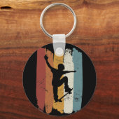 レトロヴィンテージスケートボード キーホルダー (正面)