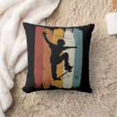 レトロヴィンテージスケートボード クッション (ブランケット)